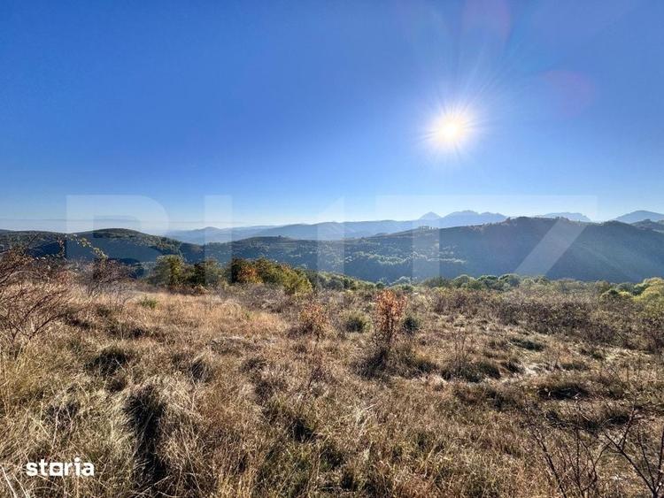 Teren de 4000 mp, în Râmeț
