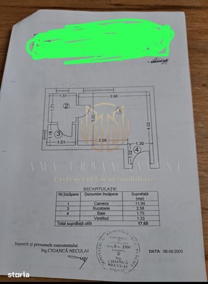 Titan Prisaca Dornei garsoniera cf 3 ,etj 6 pret37500eur - 8