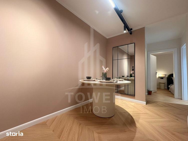 Apartament cu 3 camere decomandat, mobilat în Sub Arini