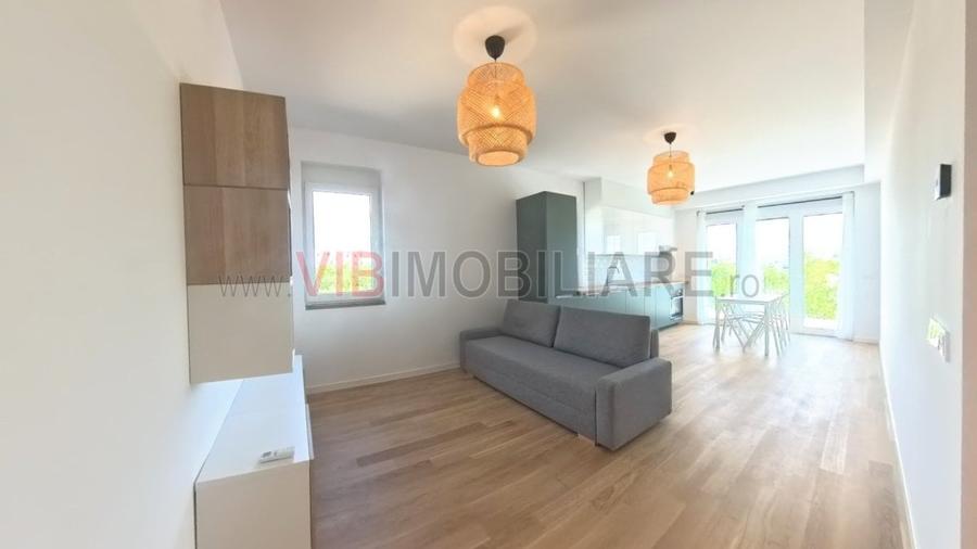 Apartament cu 2 camere semidecomandat, mobilat în Colentina