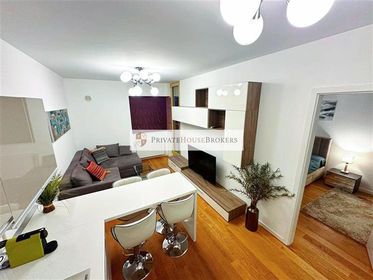 Apartament cu 2 camere semidecomandat, mobilat în Aviației — fotografia 1