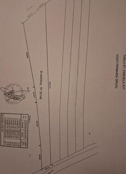 Teren de 4425 mp, în Lipia