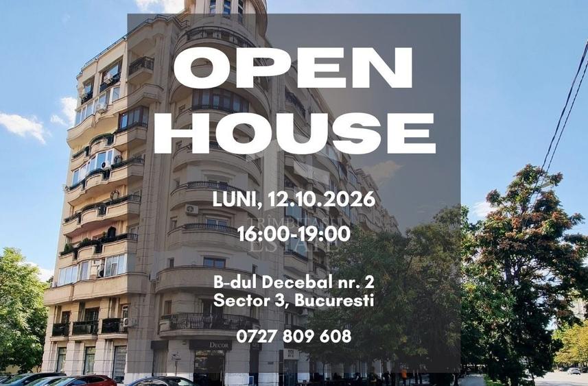 Apartament cu 3 camere decomandat, mobilat în Decebal