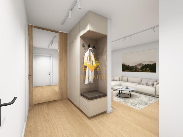 2 camere, LUX, AC, parcare, bloc nou, Plopilor Zona Parcul Rozelor - 9
