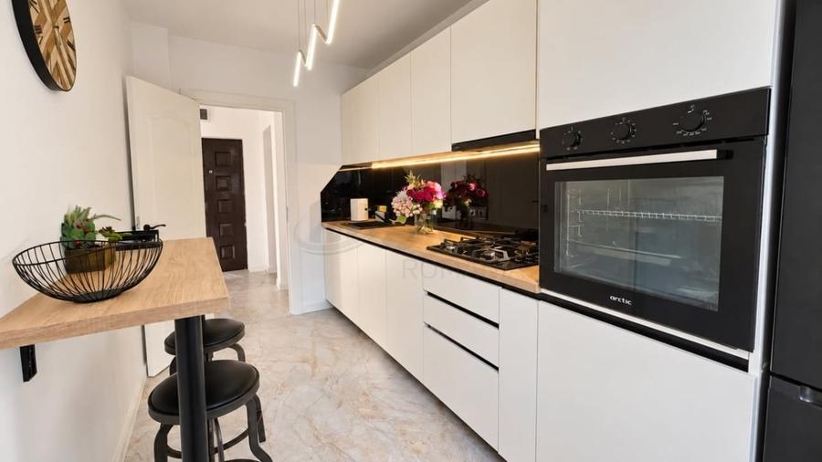 Apartament cu 2 camere semidecomandat, mobilat în Obor