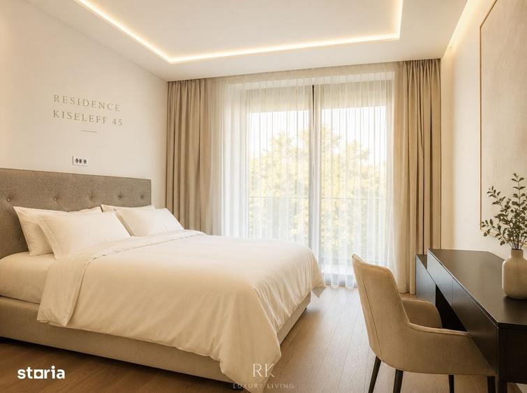Apartament cu 4 camere decomandat în Arcul de Triumf