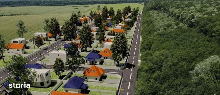 Teren de 900 mp, în Crevedia
