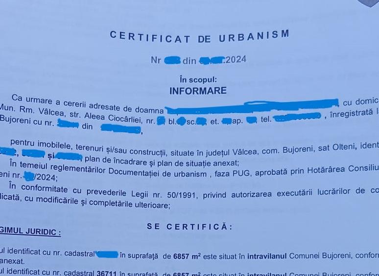 Teren Padure 6857 mp. intravilan Com Bujoreni-Valcea - 8
