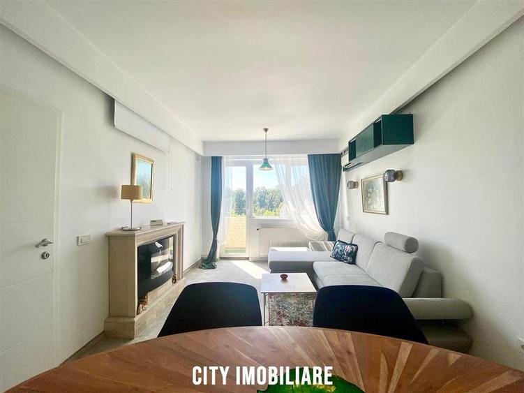Apartament cu 3 camere decomandat, mobilat în Central