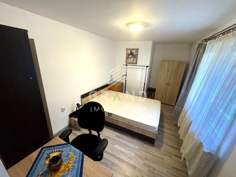 Apartament cu 2 camere semidecomandat, mobilat în Central