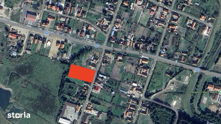 Teren de 2720 mp, în Chevereșu Mare