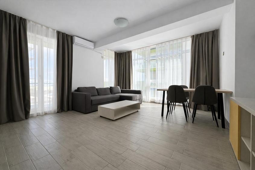 Apartament cu 3 camere decomandat, mobilat în Nord