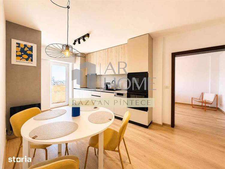Apartament cu 2 camere decomandat, mobilat în Republicii
