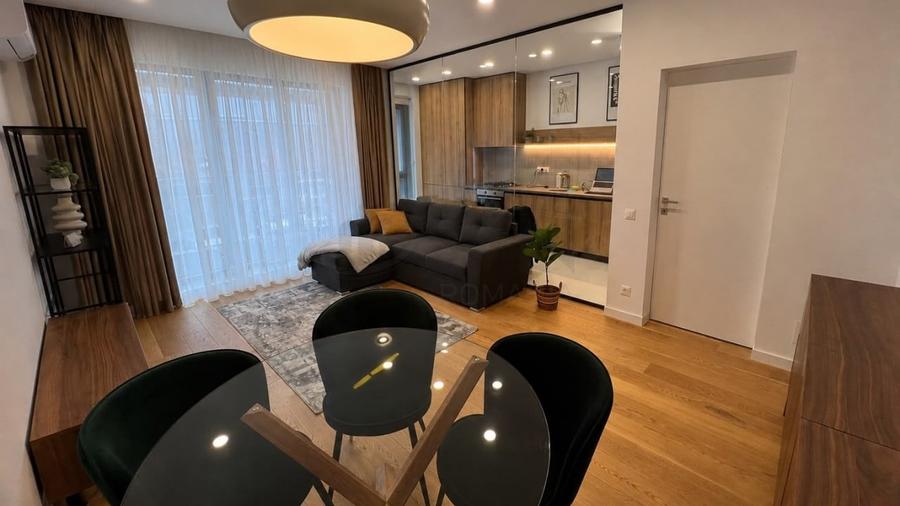 Apartament cu 2 camere semidecomandat, mobilat în Aviației