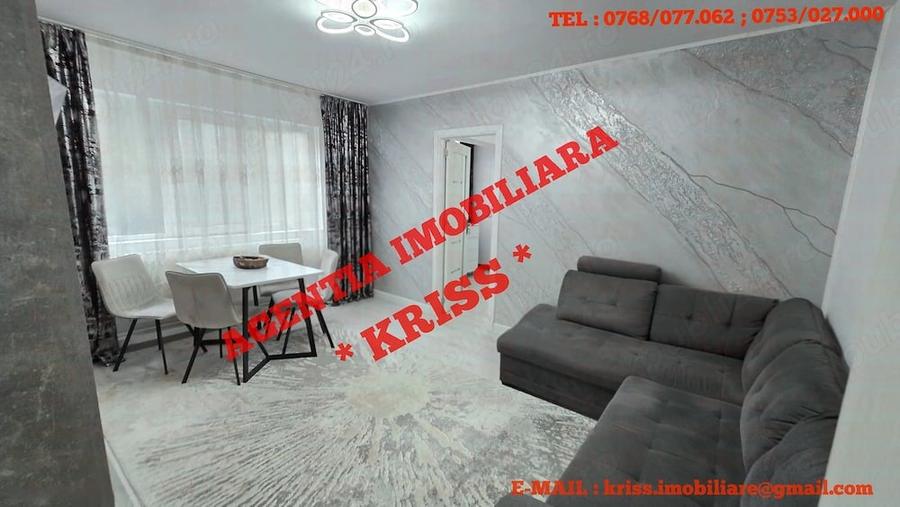 Apartament cu 2 camere semidecomandat în Nord