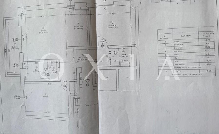 Apartament cu 3 camere semidecomandat, mobilat în Torontalului