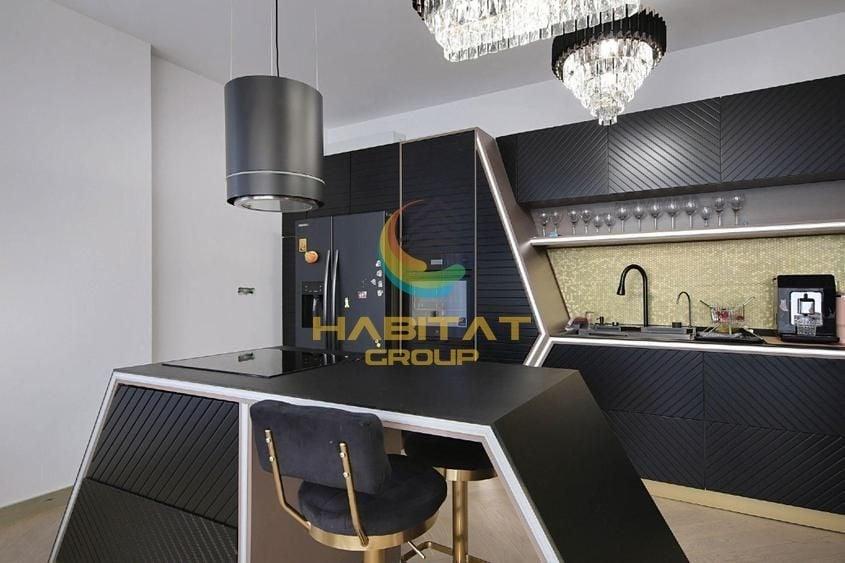 Apartament cu 5 camere decomandat, mobilat în Floreasca