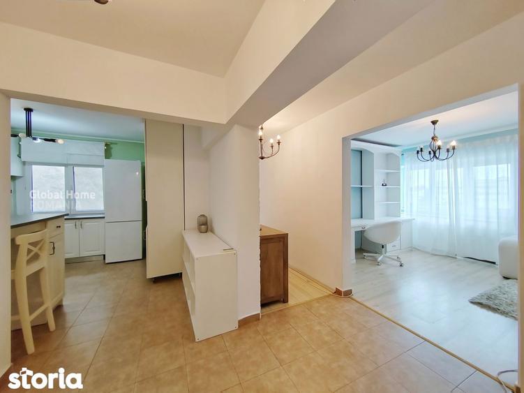 Apartament cu 3 camere, mobilat în Romană