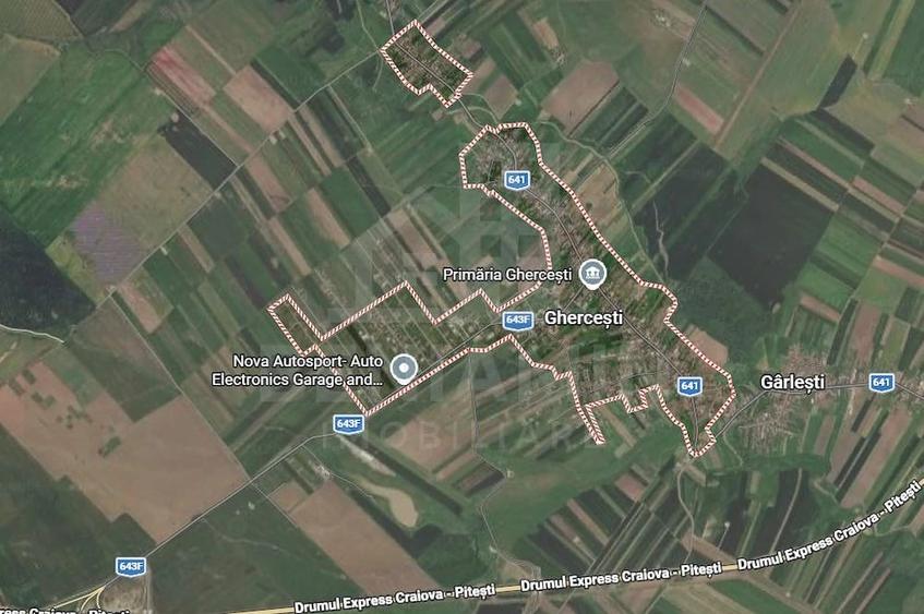 Teren de 526 mp, în Ghercești