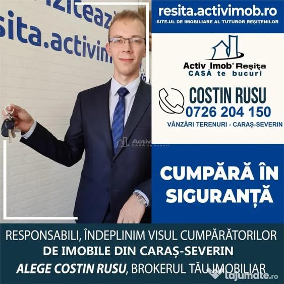 Resita, Teren Intravilan 473 Mp., Cu Utilitati, Zona Mociur - 11