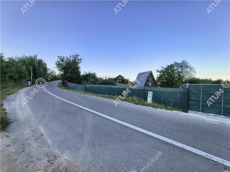 Teren Construcții intravilan de 1025 mp, în Sibiel