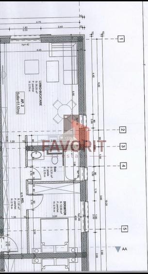 Apartament cu 2 camere decomandat în Giroc