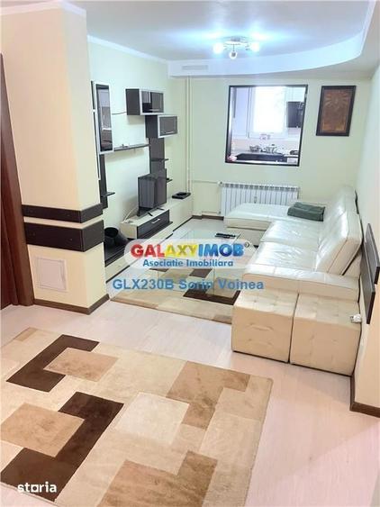 Apartament cu 4 camere semidecomandat, mobilat în Apărătorii Patriei
