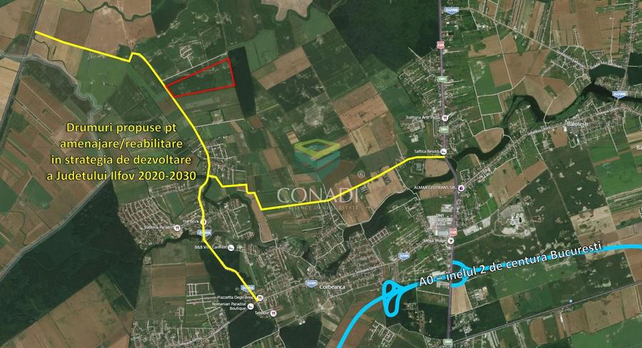 Teren Construcții intravilan de 450000 mp, în Ostratu