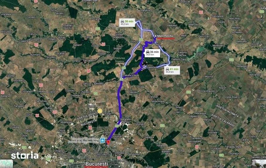 Teren de 900 mp, în Nuci