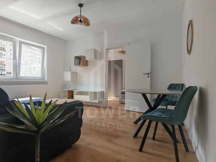 Apartament cu 2 camere nedecomandat, mobilat în Hipodrom 2