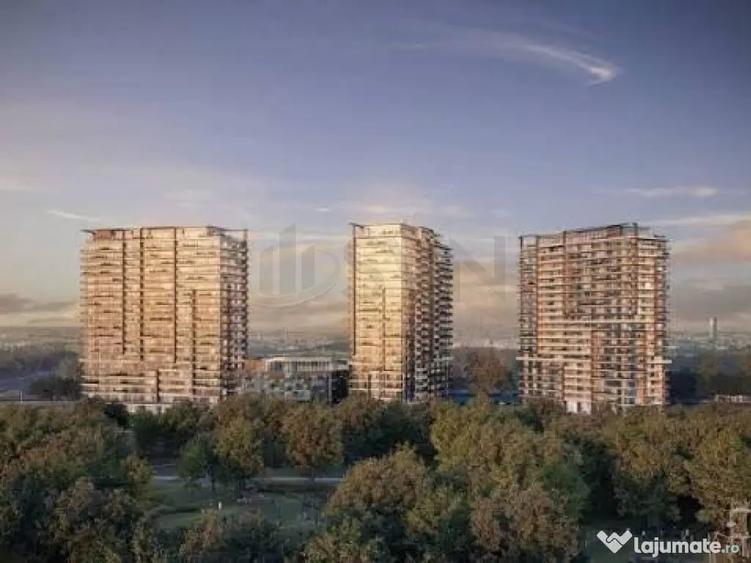 Apartament cu 2 camere semidecomandat în Floreasca
