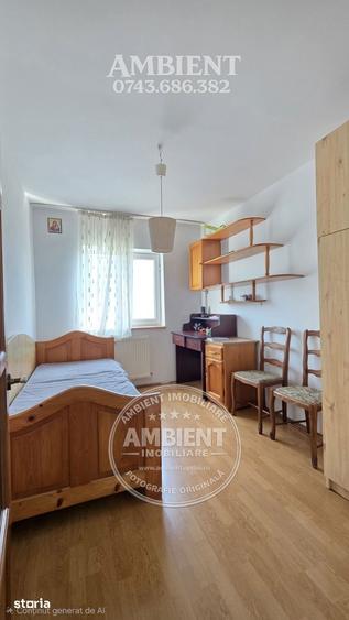 Apartament cu 3 camere decomandat în Est