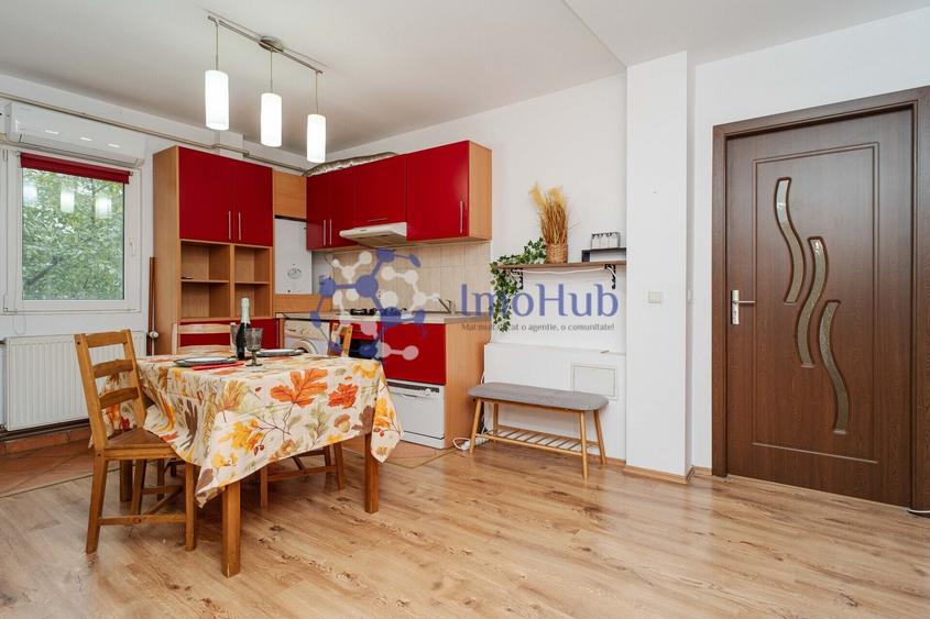 Apartament cu 2 camere decomandat, mobilat în Dacia