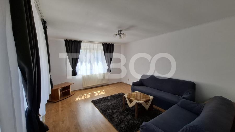 Apartament la casa de inchiriat 3 camere 78 mp terasa Piata Cluj Sibiu - 1