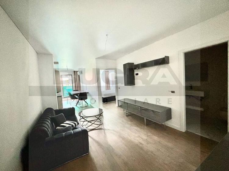 Apartament cu 2 camere semidecomandat, mobilat în Zorilor