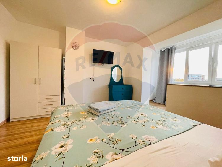 Apartament cu 2 camere, mobilat în Faleza Nord