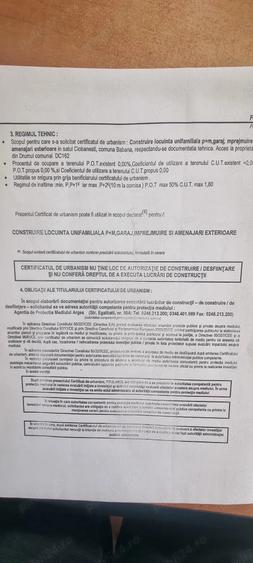 Teren de 1268 mp, în Central