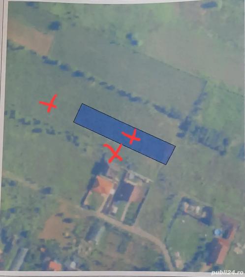 Teren de 4600 mp, în Bujoreni