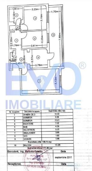 Apartament 3 camere, 72mp, decomandat, parter, Pacurari, Petru Poni - 7