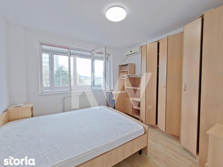 Inchiriere apartament 2 camere, mobilat si utilat + balcon de 11mp - z - 4