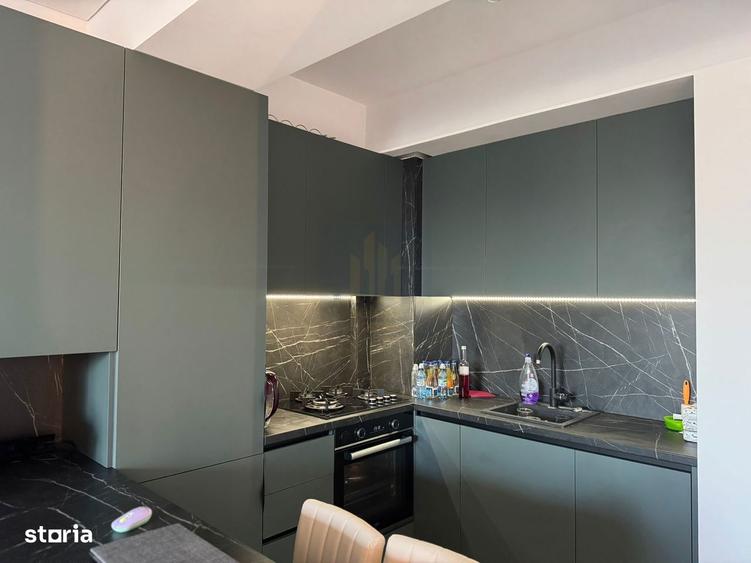 Apartament cu 2 camere semidecomandat, mobilat în Pipera — fotografia 3