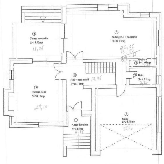 Casa PREMIUM INDIVIDUALA 8 camere cu GARAJ in ?elimbar - 5