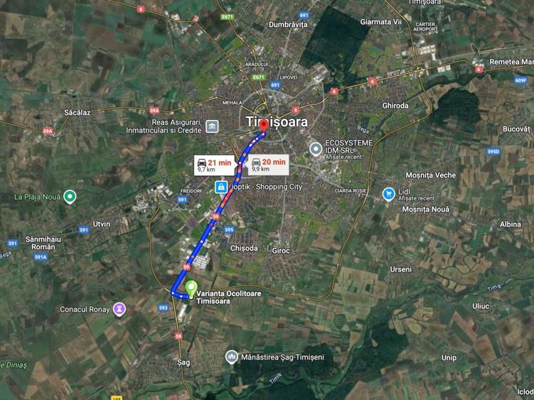 Teren Construcții intravilan de 64300 mp, în Șag