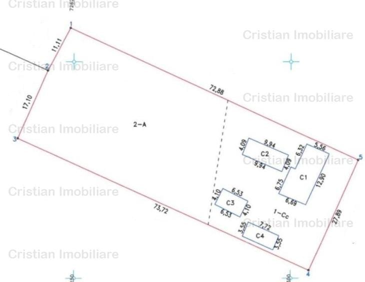 Teren intravilan de 2062 mp, în Cazasu
