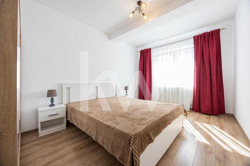 Apartament cu 2 camere decomandat, mobilat în Tractorul
