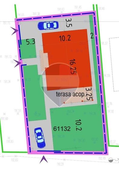 Casă individuală cu 4 camere cu Teren 550 Mp în Mocira