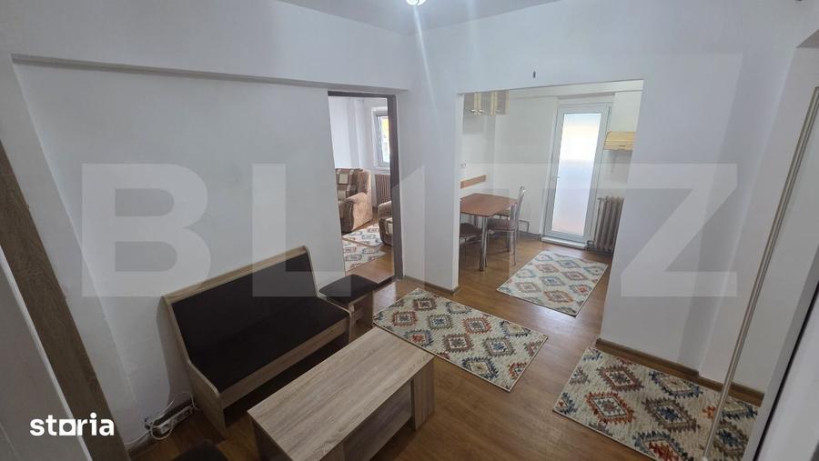 Apartament cu 2 camere decomandat în Industrială