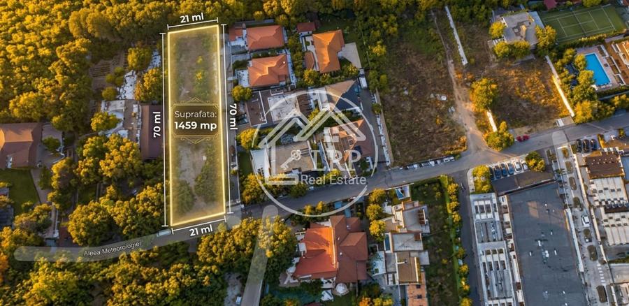 Teren Construcții intravilan de 1460 mp, în Băneasa