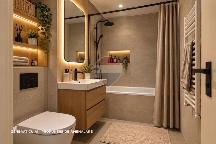 Apartament cu 3 camere semidecomandat, mobilat în Mănăștur