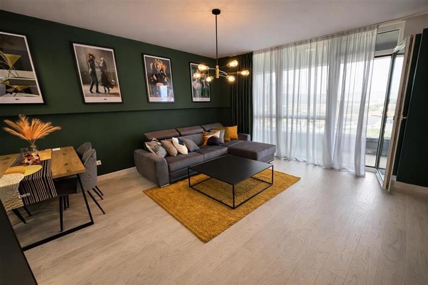 Apartament cu 2 camere circular, mobilat în Tudor